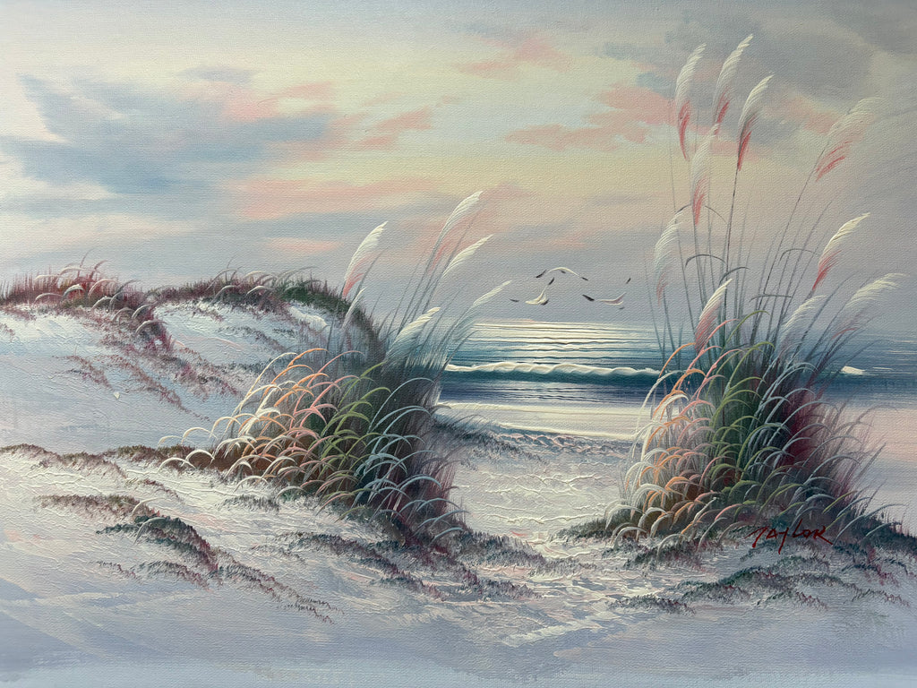 Oil Painting - Beach Scene
