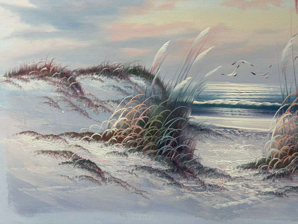 Oil Painting - Beach Scene