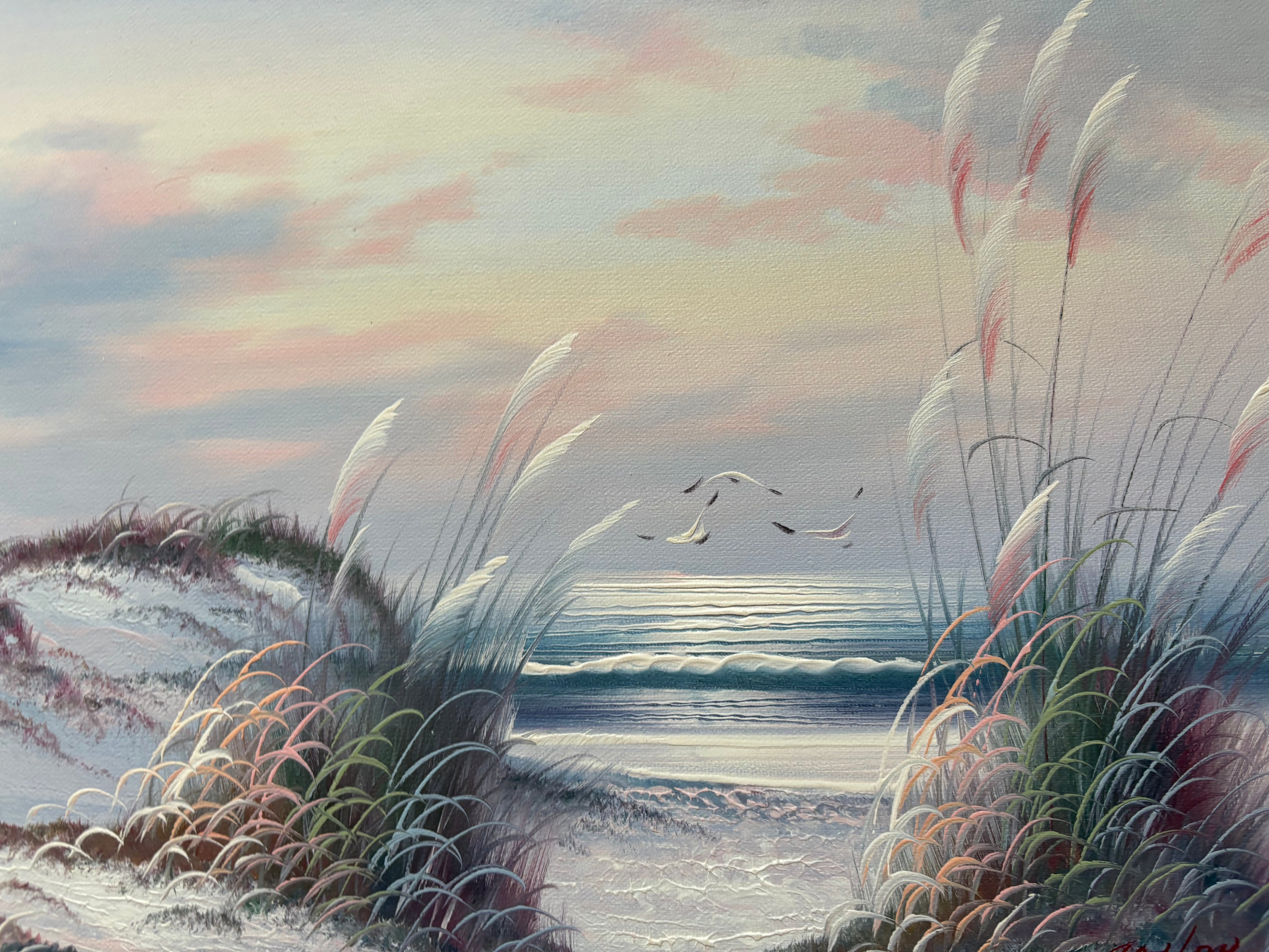 Oil Painting - Beach Scene