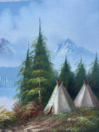 Oil Painting - Indian Territory