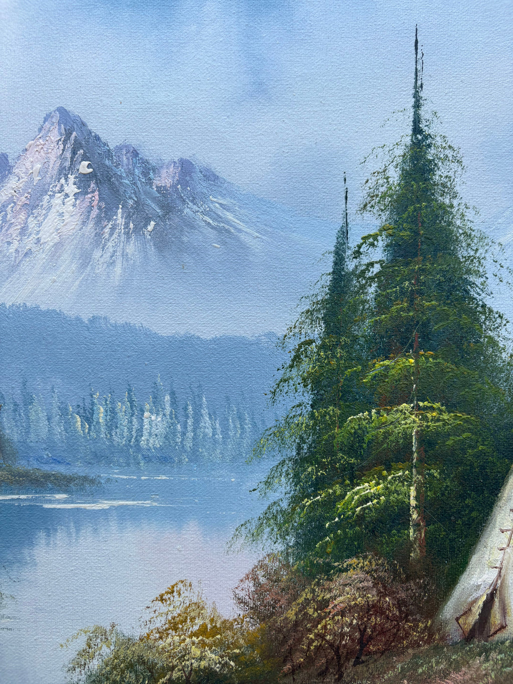 Oil Painting - Indian Territory