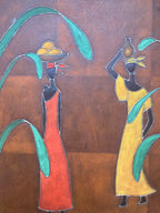 Oil Painting - Caribbean Working Ladies