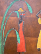 Oil Painting - Caribbean Working Ladies