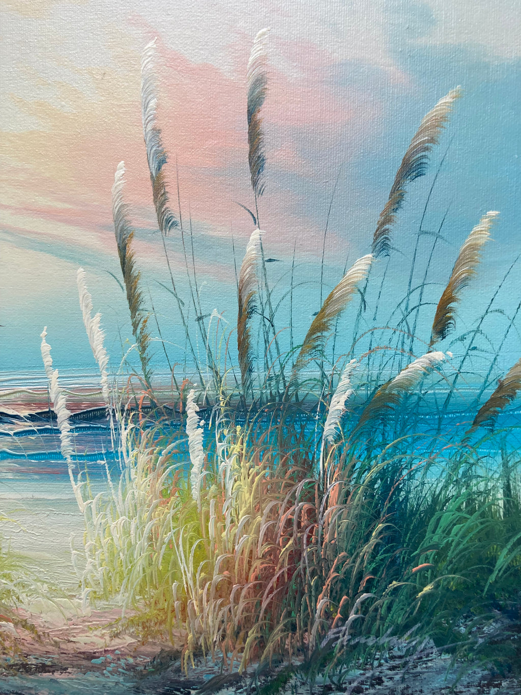 Oil Painting - Lighthouse Seascape
