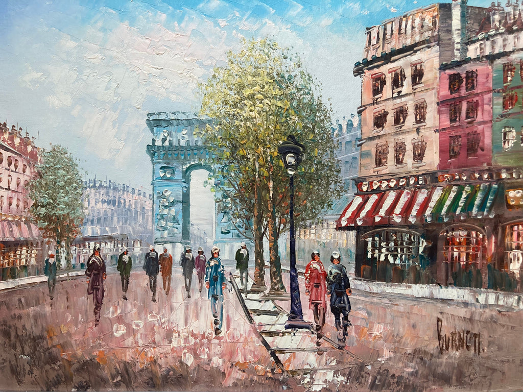 Oil Painting - Arc de Triomphe