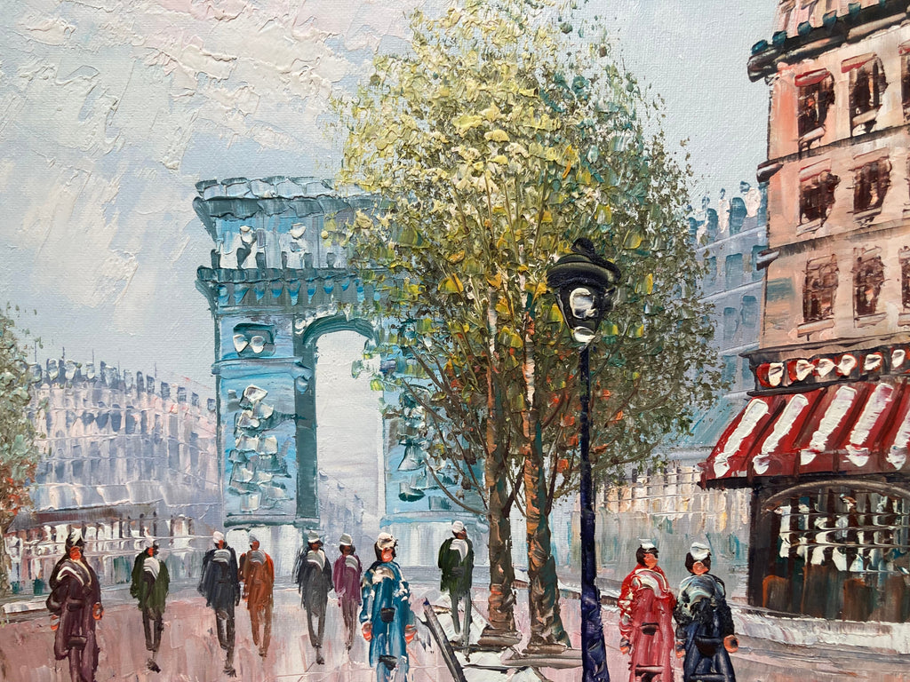 Oil Painting - Arc de Triomphe
